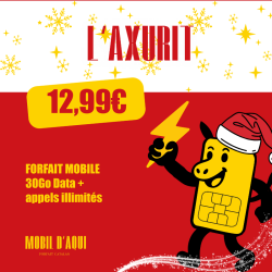 El Axurit - Forfait Catalan illimité 30Go Data