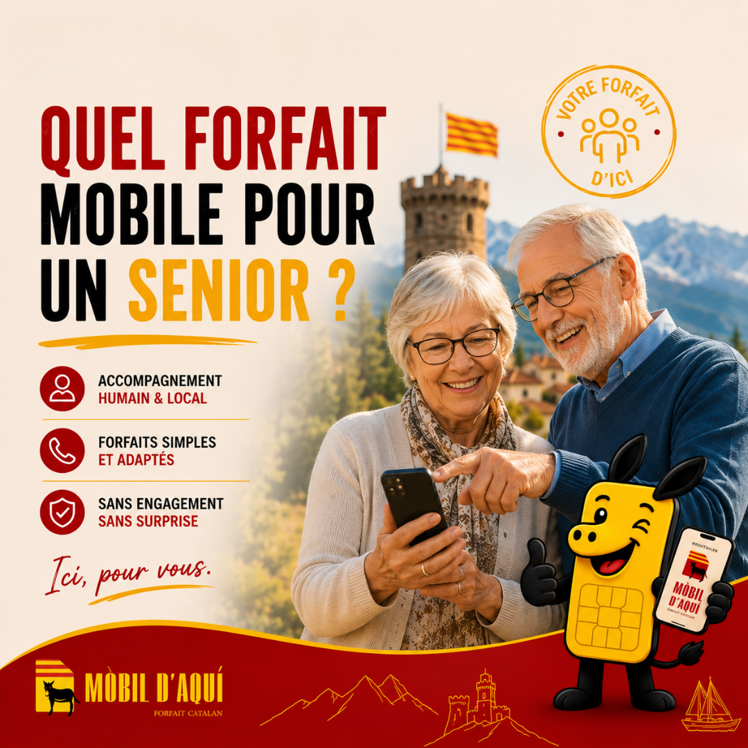 Quel forfait mobile pour un senior ? L'importance d'un accompagnement de proximité