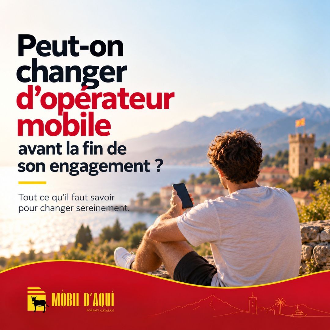 Peut-on changer d’opérateur mobile avant la fin de son engagement ?
