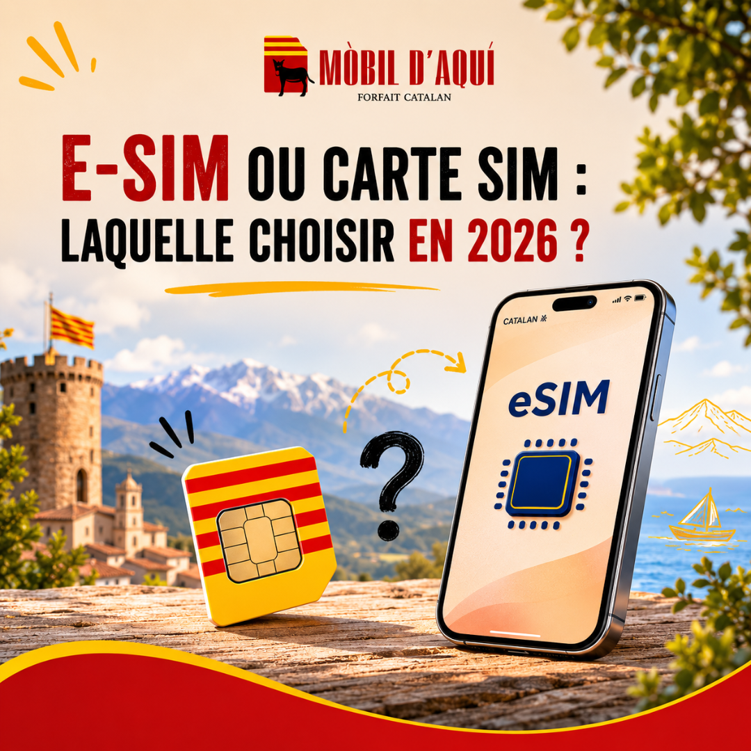 E-SIM ou carte SIM : laquelle choisir en 2026 ?