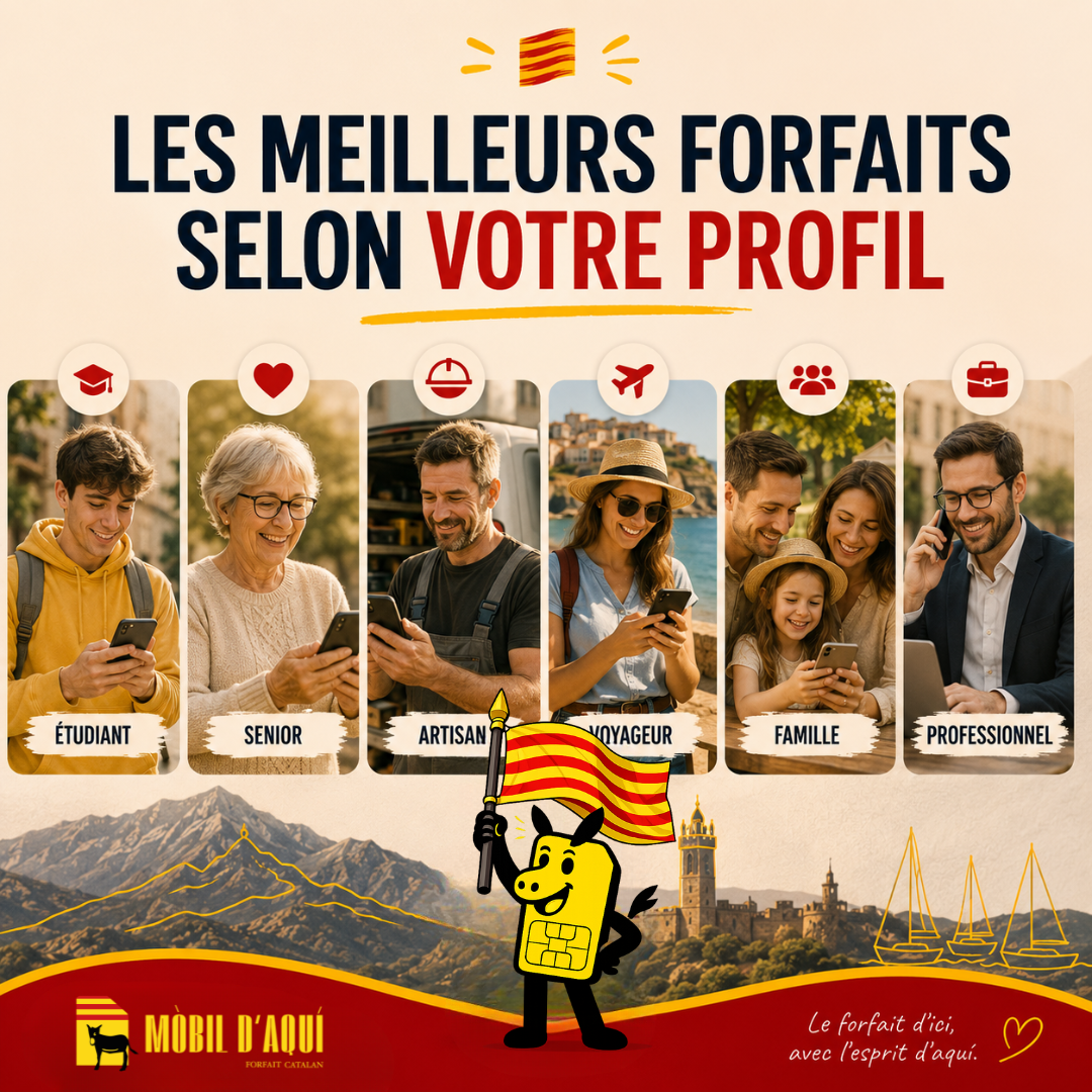 Les meilleurs forfaits mobiles selon votre profil : lequel est fait pour vous ?