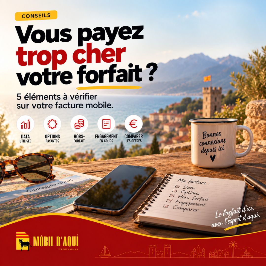 Comment savoir si je paie trop cher mon forfait mobile ?
